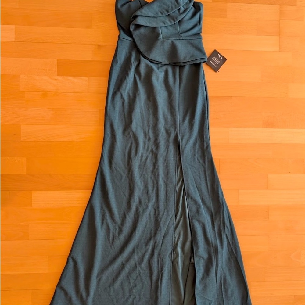 Lulu's Teal Zip-Up Dress - Picture 5 of 6